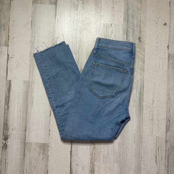 Madewell The Perfect Vintage Distressed Knee Jeans Size 25P - Picture 7 of 7